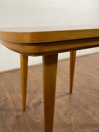 60's TV table swivel brown (Mier Topolcany ) - Really Old Shit