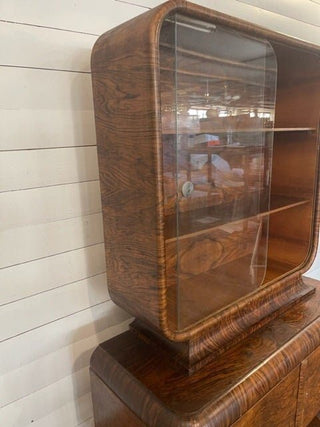 Art Deco display cabinet by Jindrich Halabala - Really Old Shit