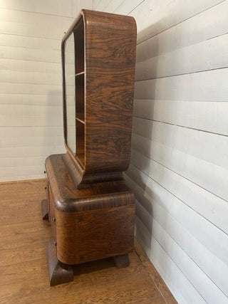 Art Deco display cabinet by Jindrich Halabala - Really Old Shit