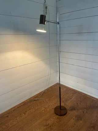 Industrial Floor lamp vintage 60's/70's brown - Really Old Shit
