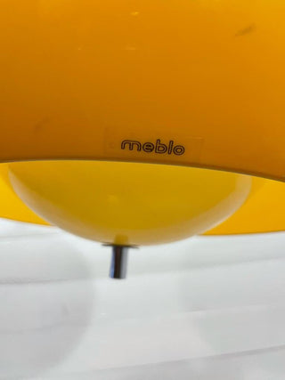 Italiaanse Meblo hanglamp - melkglas - Really Old Shit