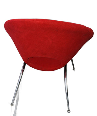Red designer UFO chair - Really Old Shit