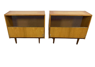 Set of 2 small vintage Monti sideboards from Tatra Nabytok - Really Old Shit