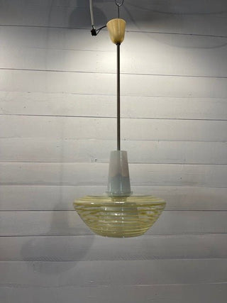 Vintage pendant lamp space age EFC - Really Old Shit