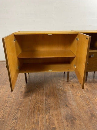 Vintage set of 3 sideboards or bedside tables. UP. Zavody Bucovice - Really Old Shit