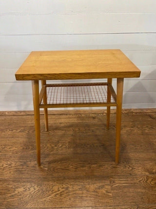 Vintage side table / radio table for D?evopodnik Hole?ov Czechoslovakia 1960 - Really Old Shit