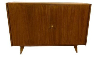 Vintage sideboard by Jitona brown with doors - Really Old Shit