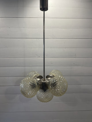 Vintage Sputnik chandelier by Kamenicky Senov - Really Old Shit