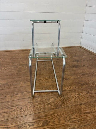 Chrome flower stand, by Emile Gyot for Thonet - Really Old Shit