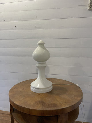 Lamp in the shape of a chessboard figure designed by Ivan Jakes - 1970s. - Really Old Shit