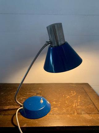 Rubiks cube desk lamp blue - Really Old Shit