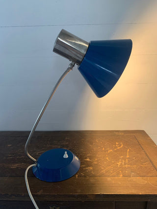 Rubiks cube desk lamp blue - Really Old Shit