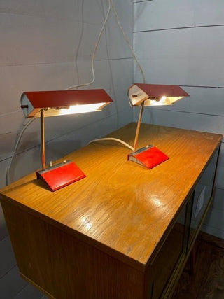 Set of 2 vintage desk lamps by Drupol / EFC - Really Old Shit