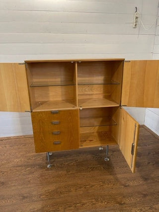 Vintage cabinet with 3 doors and 4 drawers Jitona - Really Old Shit