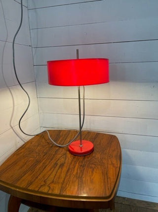 Vintage desk lamp red EFC - Really Old Shit