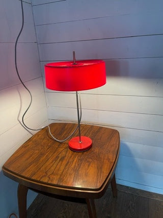 Vintage desk lamp red EFC - Really Old Shit