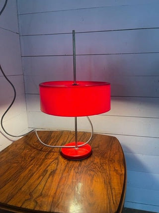 Vintage desk lamp red EFC - Really Old Shit