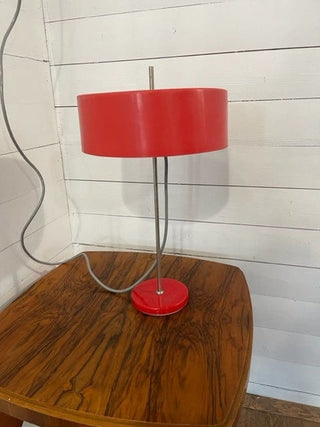 Vintage desk lamp red EFC - Really Old Shit