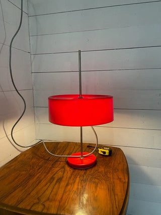 Vintage desk lamp red EFC - Really Old Shit