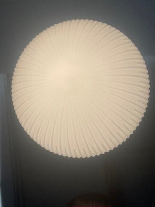 Vintage opal glass pendant lamp1960s-1970s - Really Old Shit